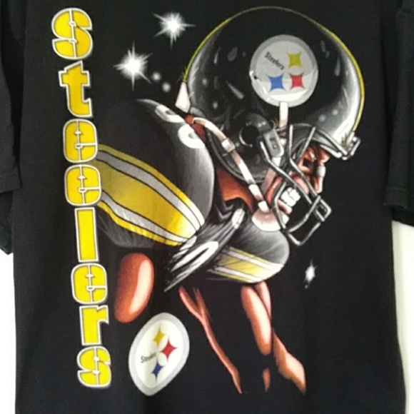 NFL Steelers t-shirt Large - Picture 2 of 4